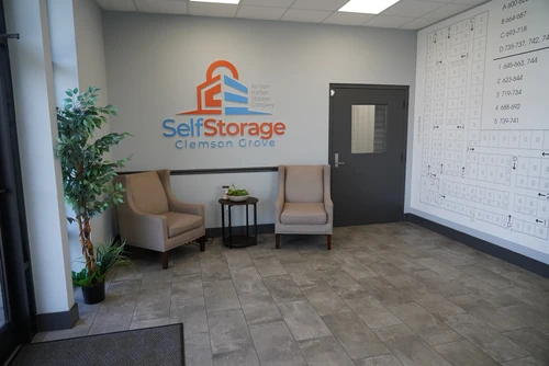 Clemson Grove Self Storage storage facility exterior view